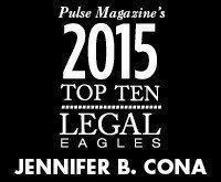 Jennifer B. Cona - 2015 Top 10 Legal Eagles